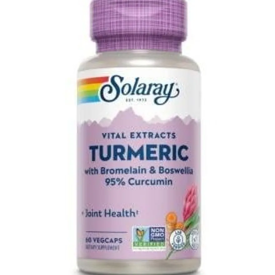 Turmeric With Bromelain Y Boswellia 60 Vegcaps