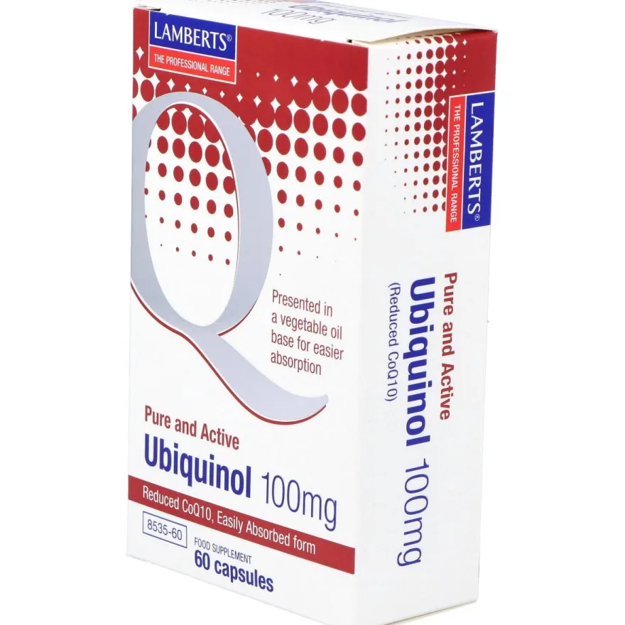 Ubiquinol 100mg. 60cap - Lamberts