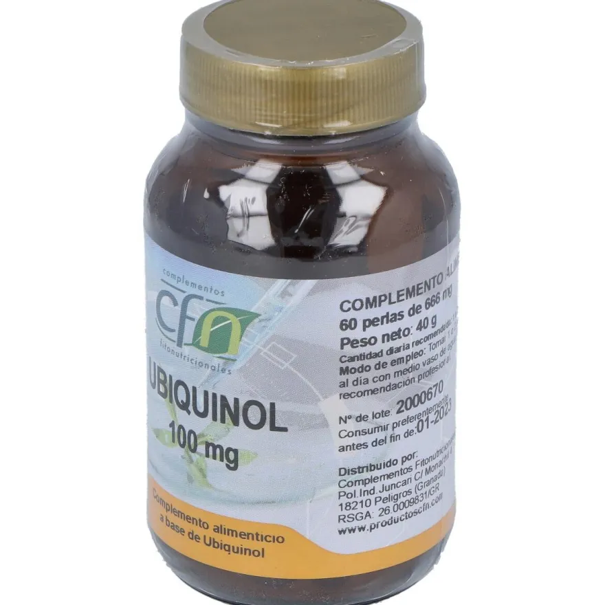 Ubiquinol 100mg. 60perlas - Cfn