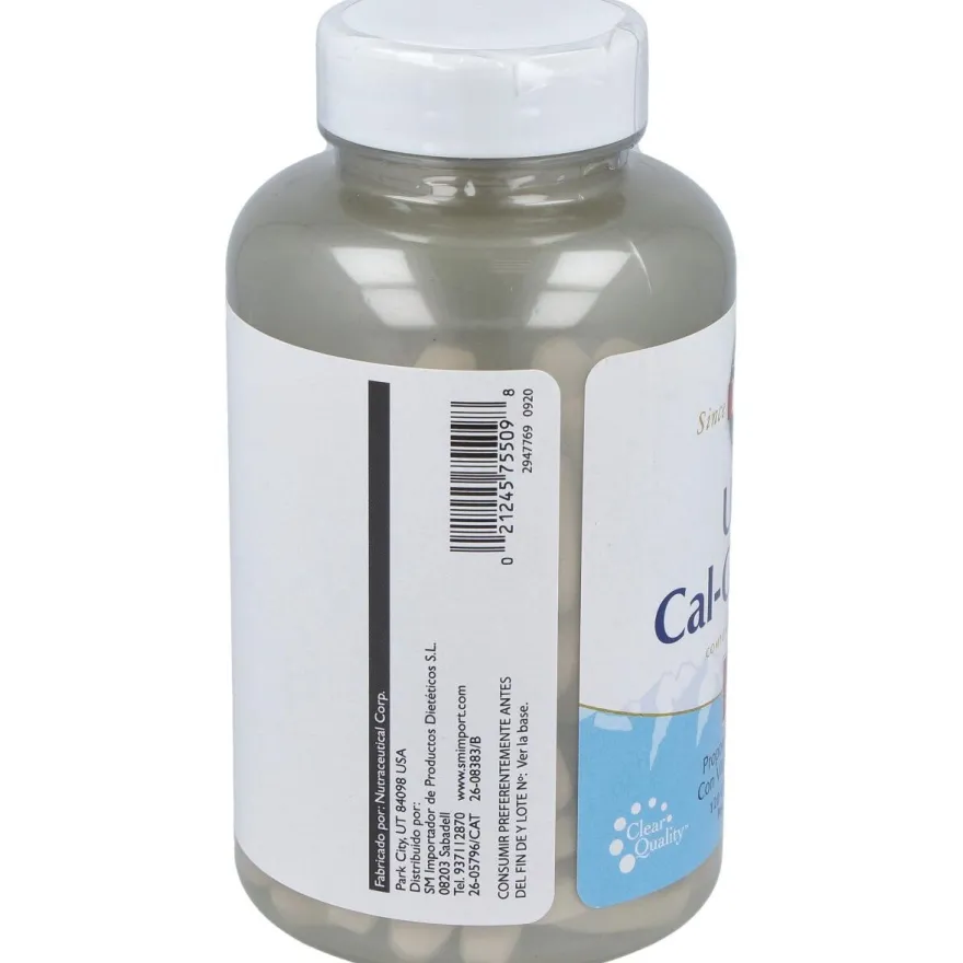 Ultra Cal Citrate + K2 120compr - Solaray