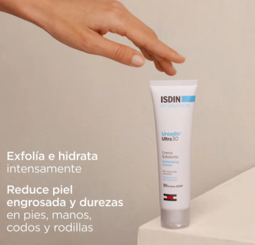 Ureadin Ultra30 Crema Exfoliante, 50 ml. - Isdin