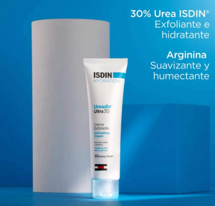 Ureadin Ultra 30 Crema Exfoliante. 50 ml - Isdin