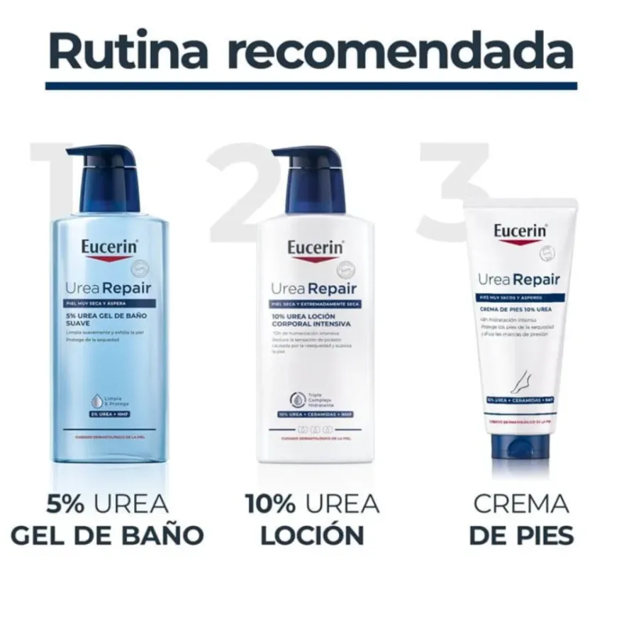 UreaRepair Crema de Pies 10% Urea, 100 ml. - Eucerin
