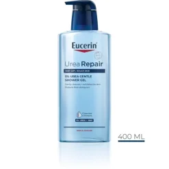 UreaRepair Gel de Baño Suave 5% Urea, 400 ml. - Eucerin