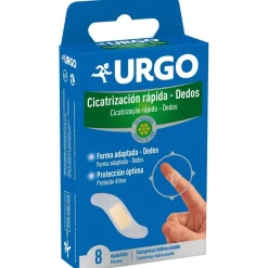 Urgo Cicatrización Rápida Hidrocoloide Apósitos Dedos 8Uds