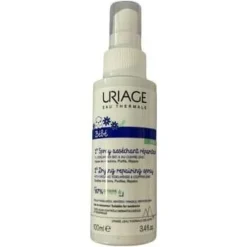 Uriage Bébé 1Er Cu Zn+ Spray Asséchant Réparateur Cheveux 100Ml