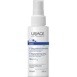 Uriage Bébé 1Er Cu Zn+ Spray Asséchant Réparateur Cheveux 100Ml