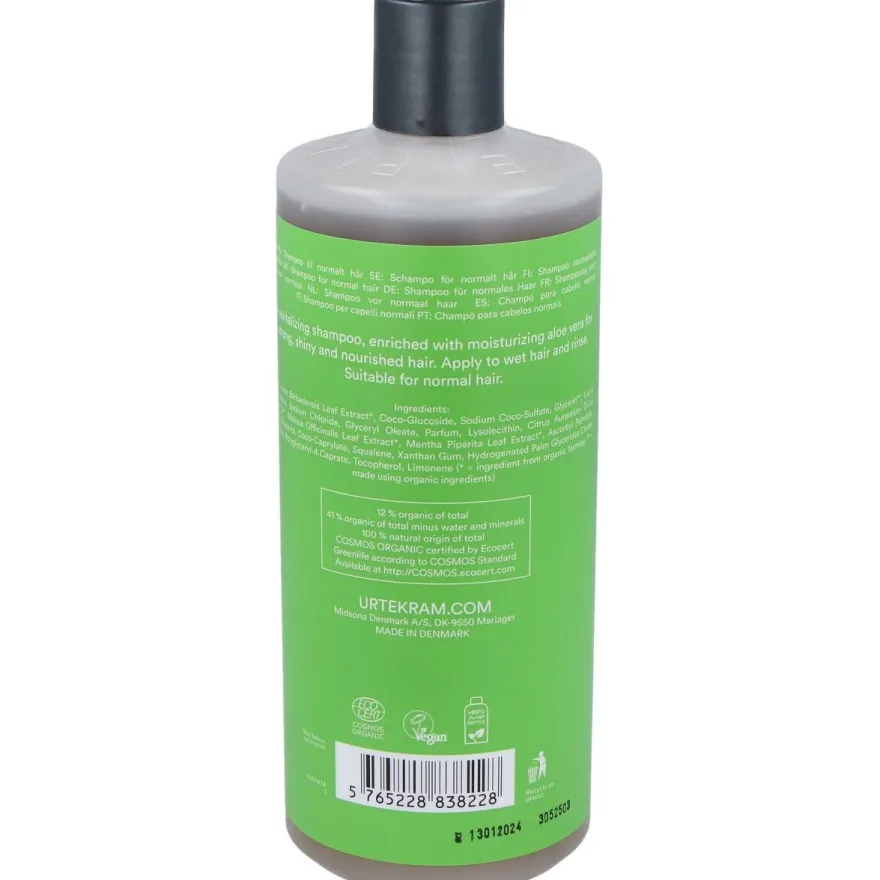 Urtekram Champú De Aloe Vera Para Cabello Normal Bio 500Ml