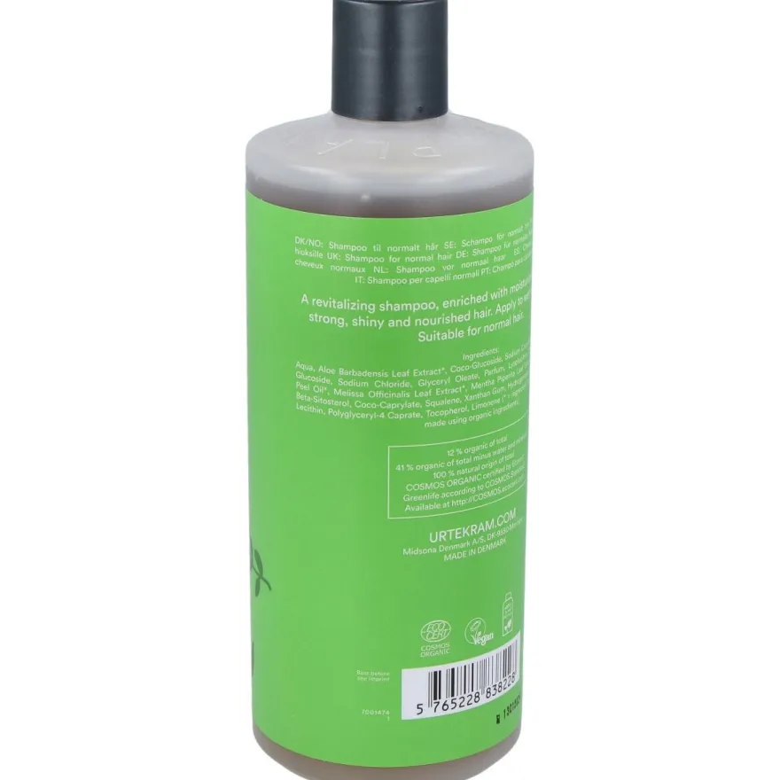 Urtekram Champú De Aloe Vera Para Cabello Normal Bio 500Ml