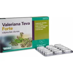 Valeriana Teva Forte 450 Mg, 30 Cápsulas