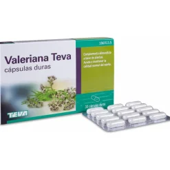Valeriana Teva 200Mg 30 Caps Duras