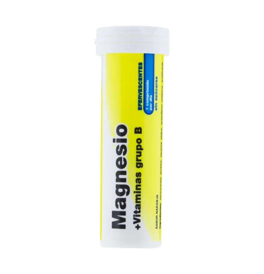 Vallesol Magnesio + Vitaminas B1 B2 y B6 (24 Comprimidos Efervescentes) - Diafarm