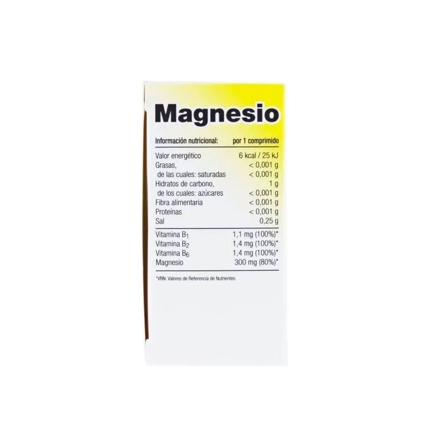 Vallesol Magnesio + Vitaminas B1 B2 y B6 (24 Comprimidos Efervescentes) - Diafarm