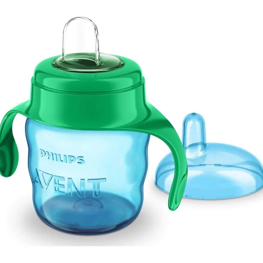 Vaso Boquilla Blanda Azul 200ml. Scf551/05 - Avent