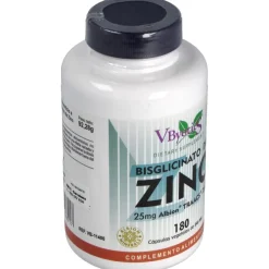 Vbyotics Bisglicinato De Zinc 25Mg 180Comp