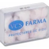 Vcs Pharma Tapones Oído Cera Y Algodón, 12 Uds