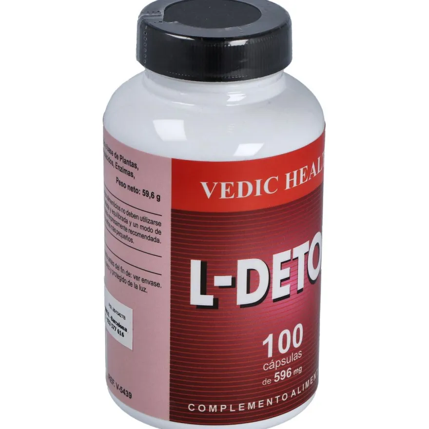 Vedic Health L - Detox Formula Hepatica 100caps - Vbyotics