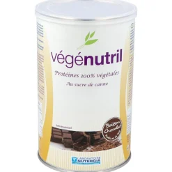 Vegenutril Prot.guisante Chocolate Bote 300gr. 2 - Nutergia