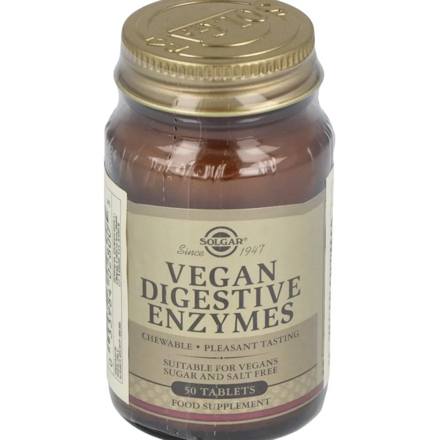 Vegetarlan Enzimas Digestivas 50 Comprimidos - Solgar