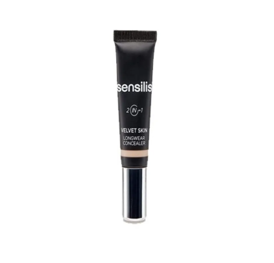 Velvet Skin Corrector Líquido Alta Cobertura Nº 2, 7 ml. - Sensilis