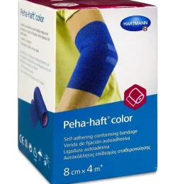 Venda Autoadh Articulaciones - Peha-Haft (1 Unidad 4 M X 8 Cm Color Azul)