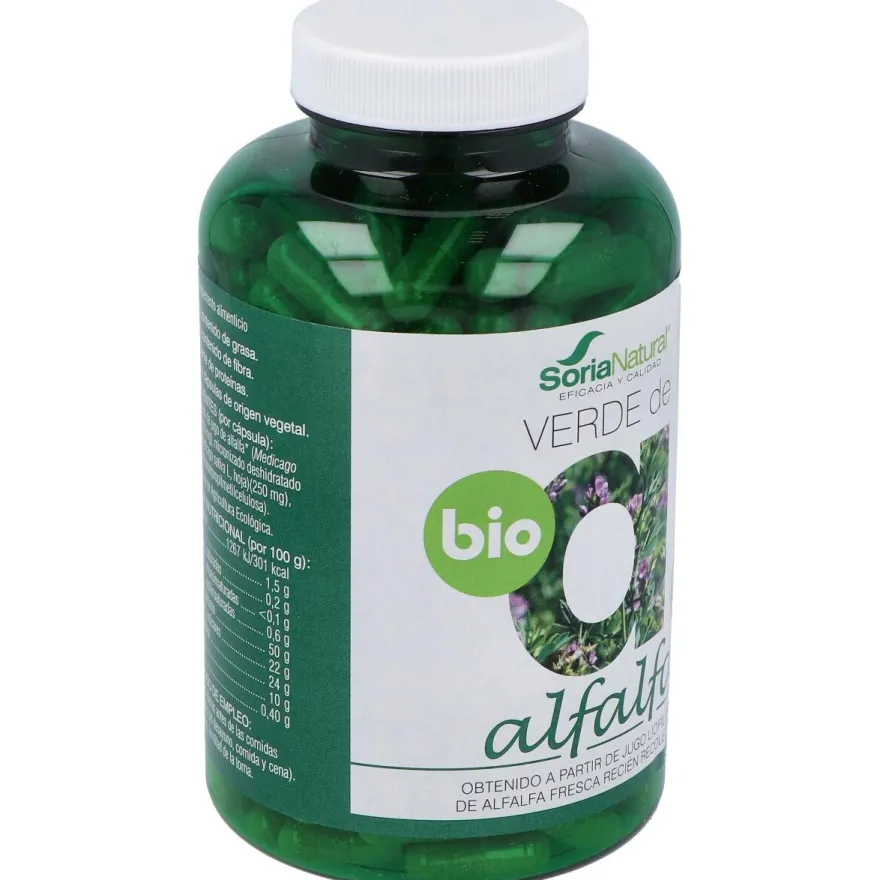 Verde de Alfalfa Bio 240caps - Soria Natural