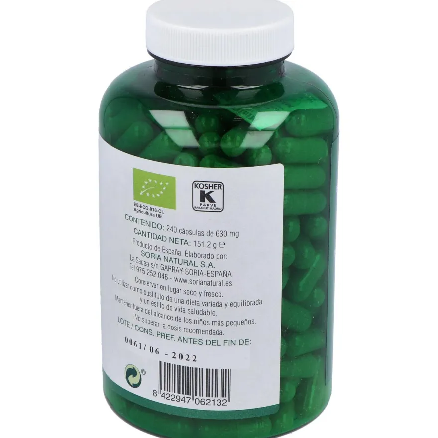 Verde de Alfalfa Bio 240caps - Soria Natural