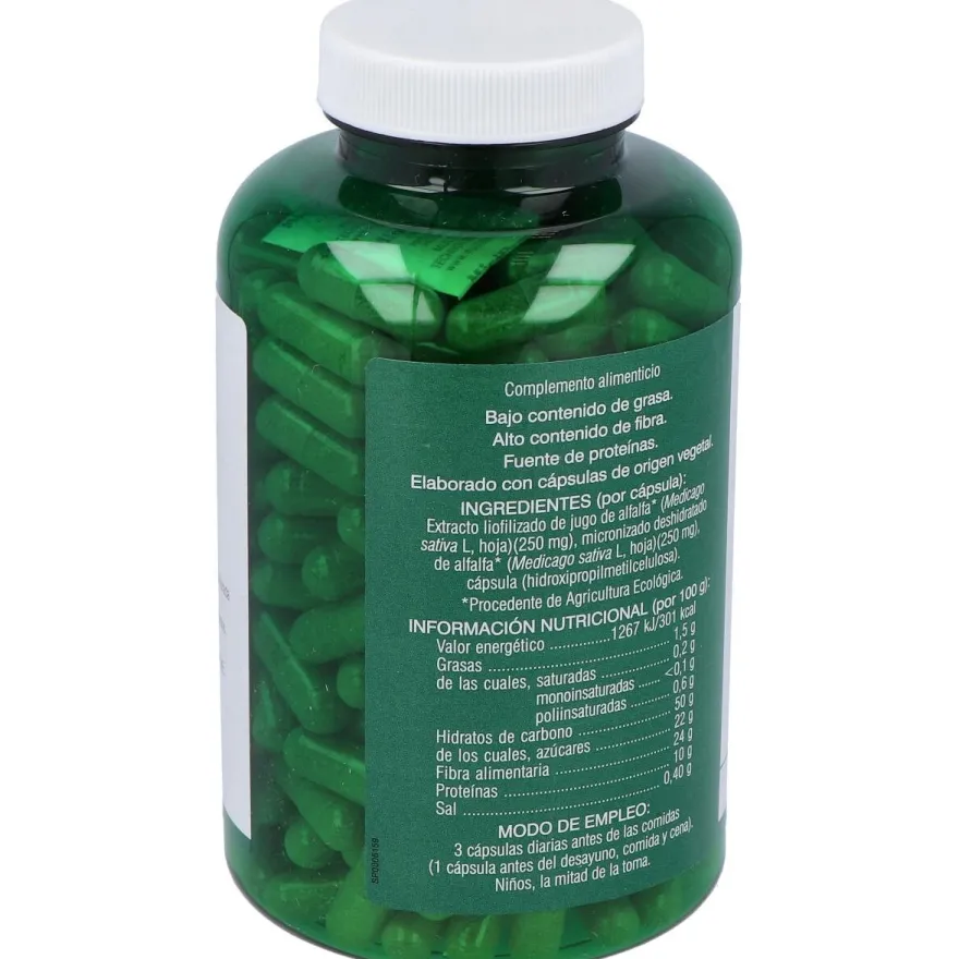 Verde de Alfalfa Bio 240caps - Soria Natural