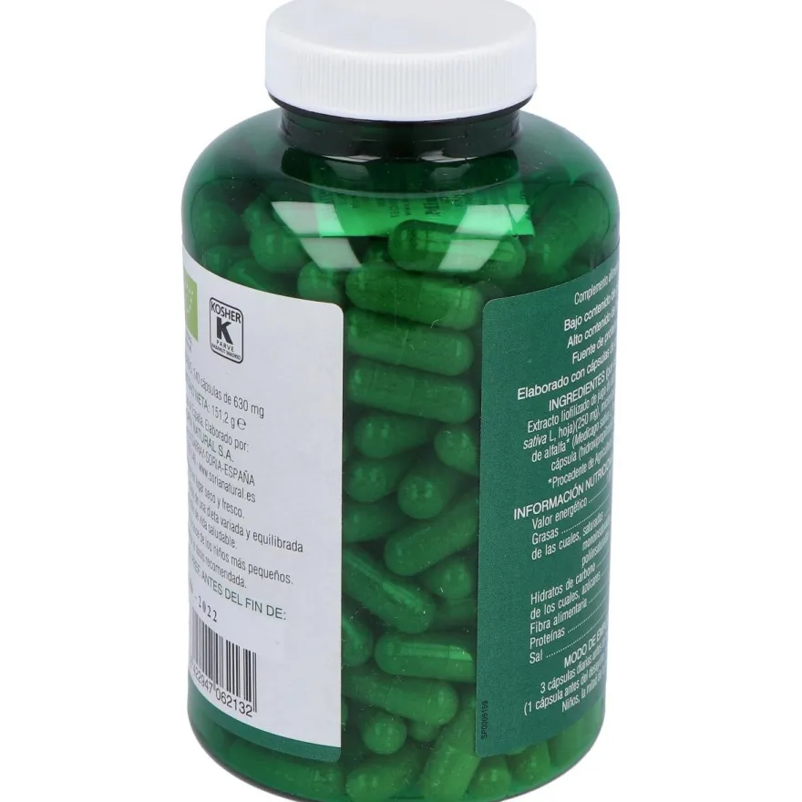 Verde de Alfalfa Bio 240caps - Soria Natural