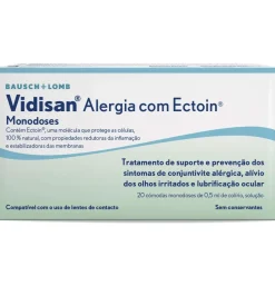 Vidisan Alergia con Ectoin Colirio Monodosis 20 X 0,5 ml - Bausch & Lomb
