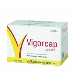 Vigorcap Crecimiento Cabello y Uñas, 30 Sobres. - Laboratorios Viñas