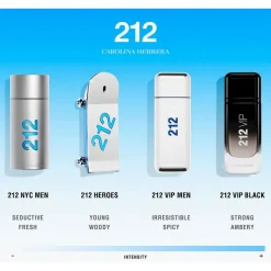 212 Vip Men Eau de Toilette 200ml Vaporizador - Carolina Herrera