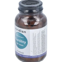 Viridian Alta Potencia Fertilidad Para Hombres 60Cáps