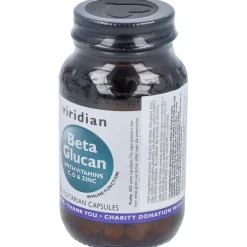Viridian Beta Glucano 250Mg Plus Vit C D Y Zinc 30Caps