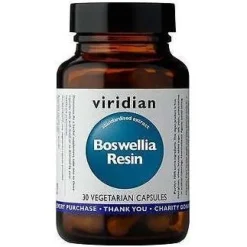 Viridian Boswellia Resina Extracto 30Caps