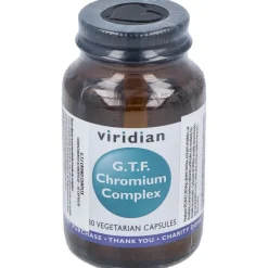 Viridian Complejo De Cromo G.T.F 30Cáps