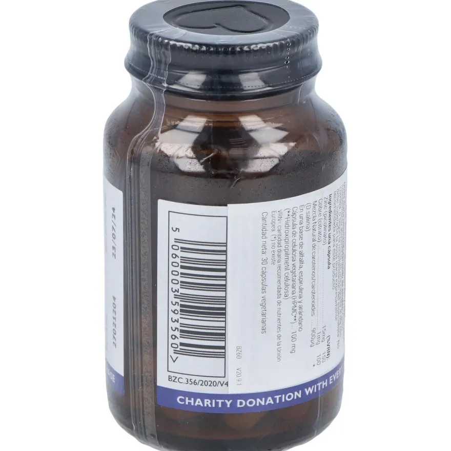 Viridian Complejo De Zinc Equilibrado 30Cáps
