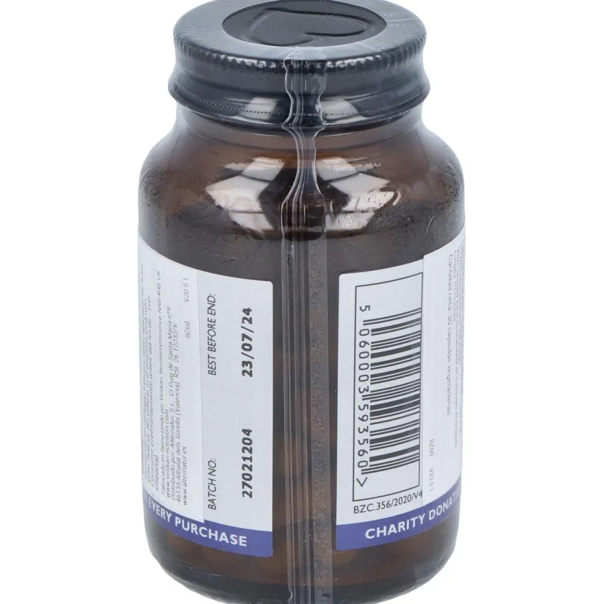 Viridian Complejo De Zinc Equilibrado 30Cáps