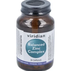 Viridian Complejo De Zinc Equilibrado 30Cáps