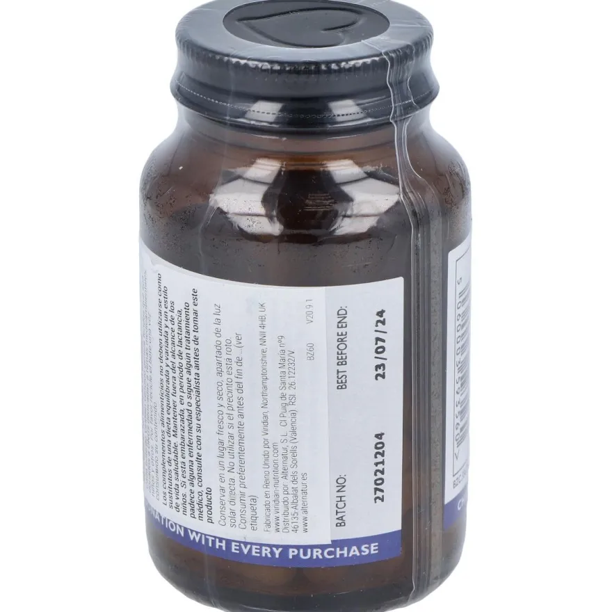 Viridian Complejo De Zinc Equilibrado 30Cáps