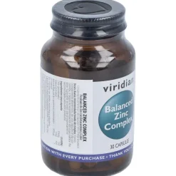 Viridian Complejo De Zinc Equilibrado 30Cáps