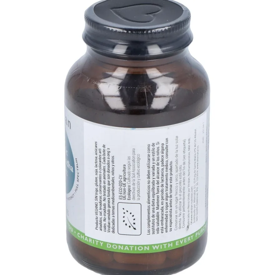 Viridian Extracto De Ashwagandha 60Caps