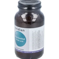 Viridian Myo Inositol Y Ácido Fólico 120G