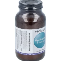 Viridian Myo Inositol Y Ácido Fólico 120G