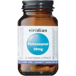 Viridian Policosanol 20Mg 30Caps