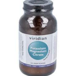 Viridian Potasio Magnesio Citrato Polvo 150G