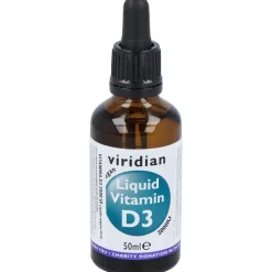 Viridian Vitamina D3 Líquida Vegana 2000Iu 50Ml