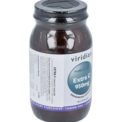 Viridian Vitamina Extra C 950Mg 90Caps