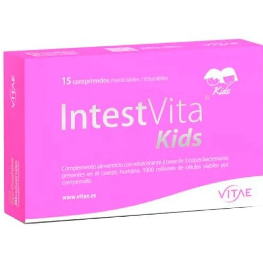Vitae Intestvita Kids Comprimidos Masticables 15 Comprimidos