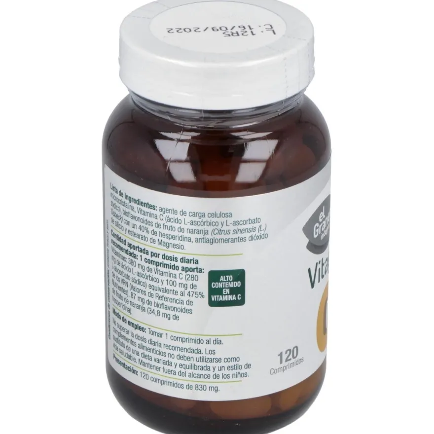 Vitagran C (Vit.C Forte + Bioflav.750Mg.) 120Comp.